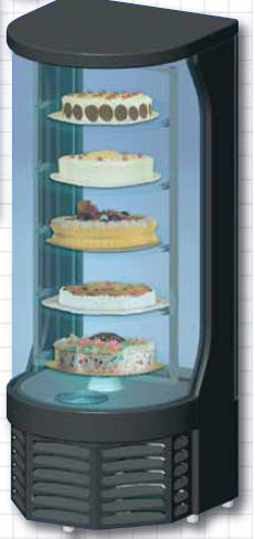 Dolce unde Aufsatzvitrine Kühlvitrine Dolce gekühlte Viitrine Dolce